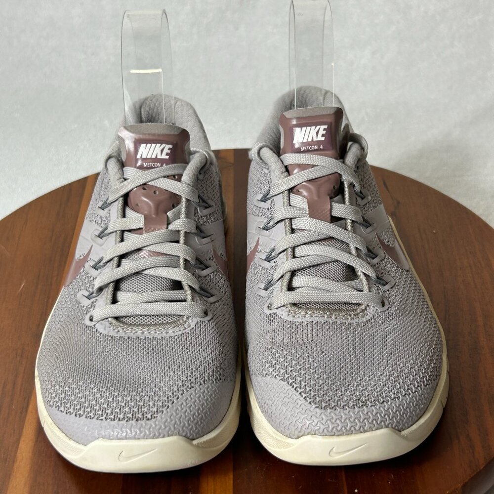 Nike Metcon Gray/Plum Mesh Running Athletic Training Sneakers Shoes Women 5 - Picture 2 of 9